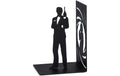Trendform Buchstütze Secret Agent schwarz