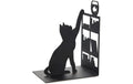 Trendform Buchstütze Fishing Cat schwarz