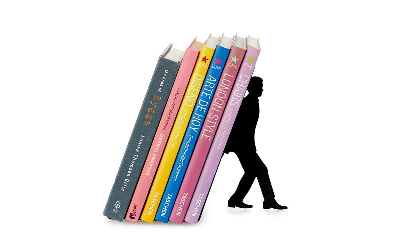 Trendform BuchstützeToo many Books schwarz