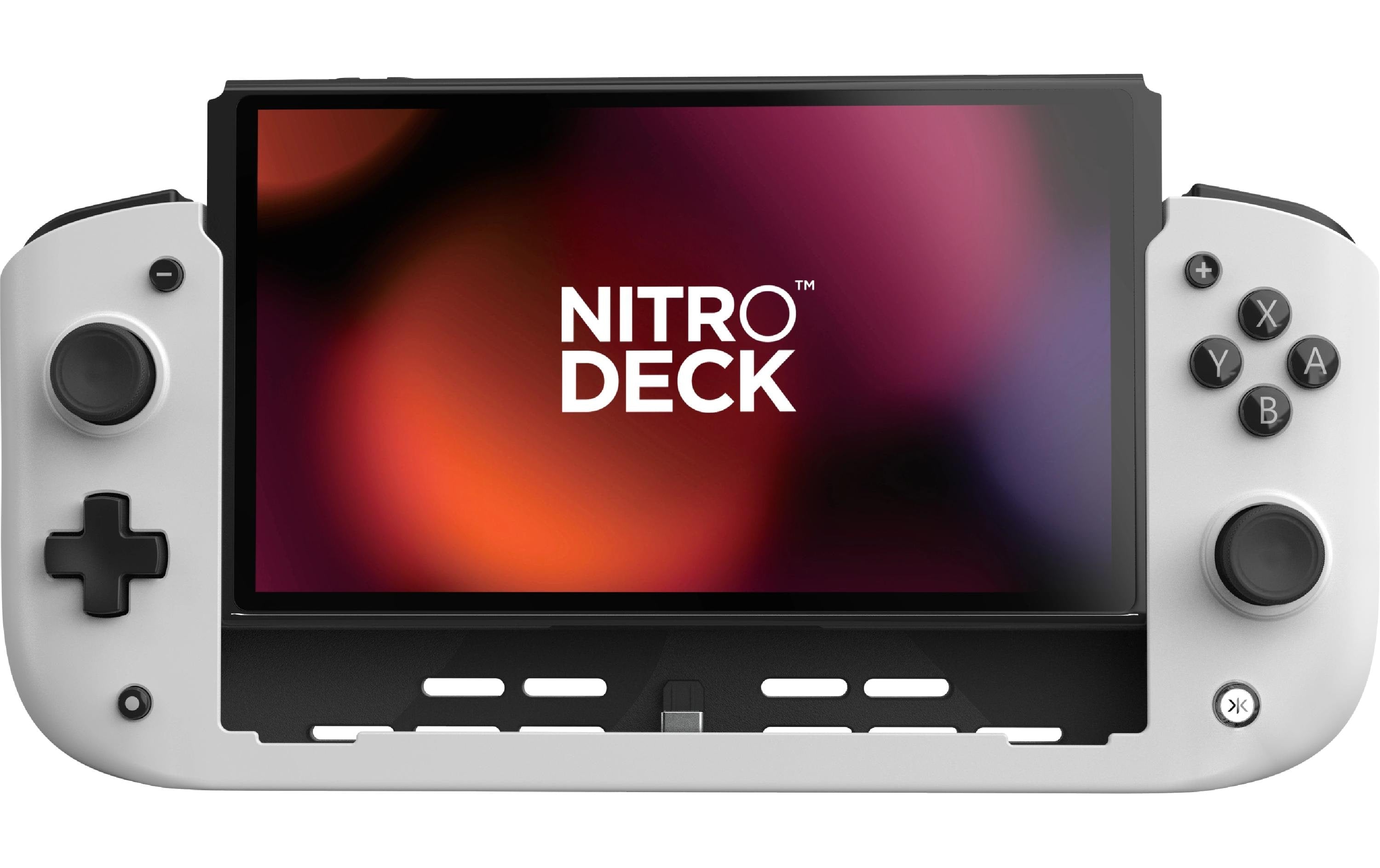 Nitro Deck for Switch & OLED Switch - White Kein Stick-Drift