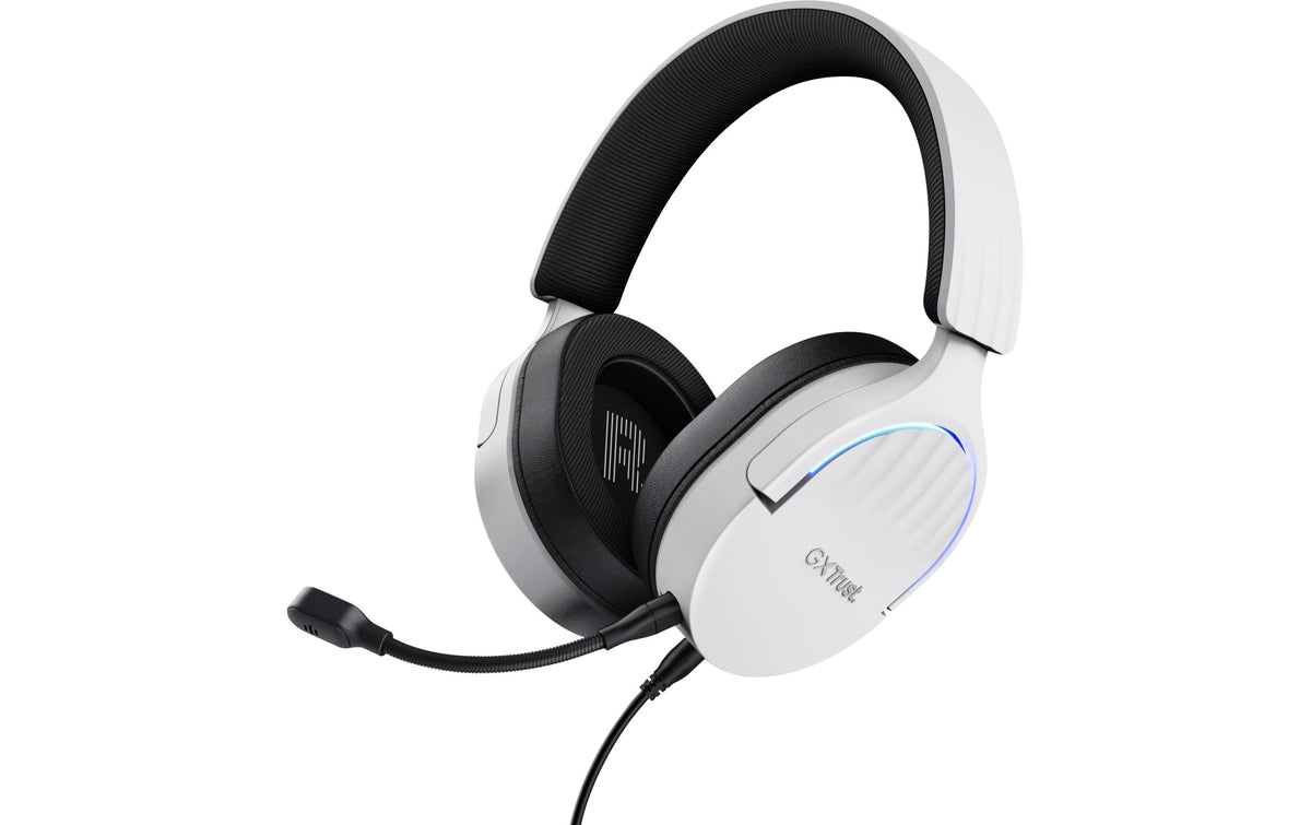 Trust GXT490 FAYZO Gaming Headset weiss white