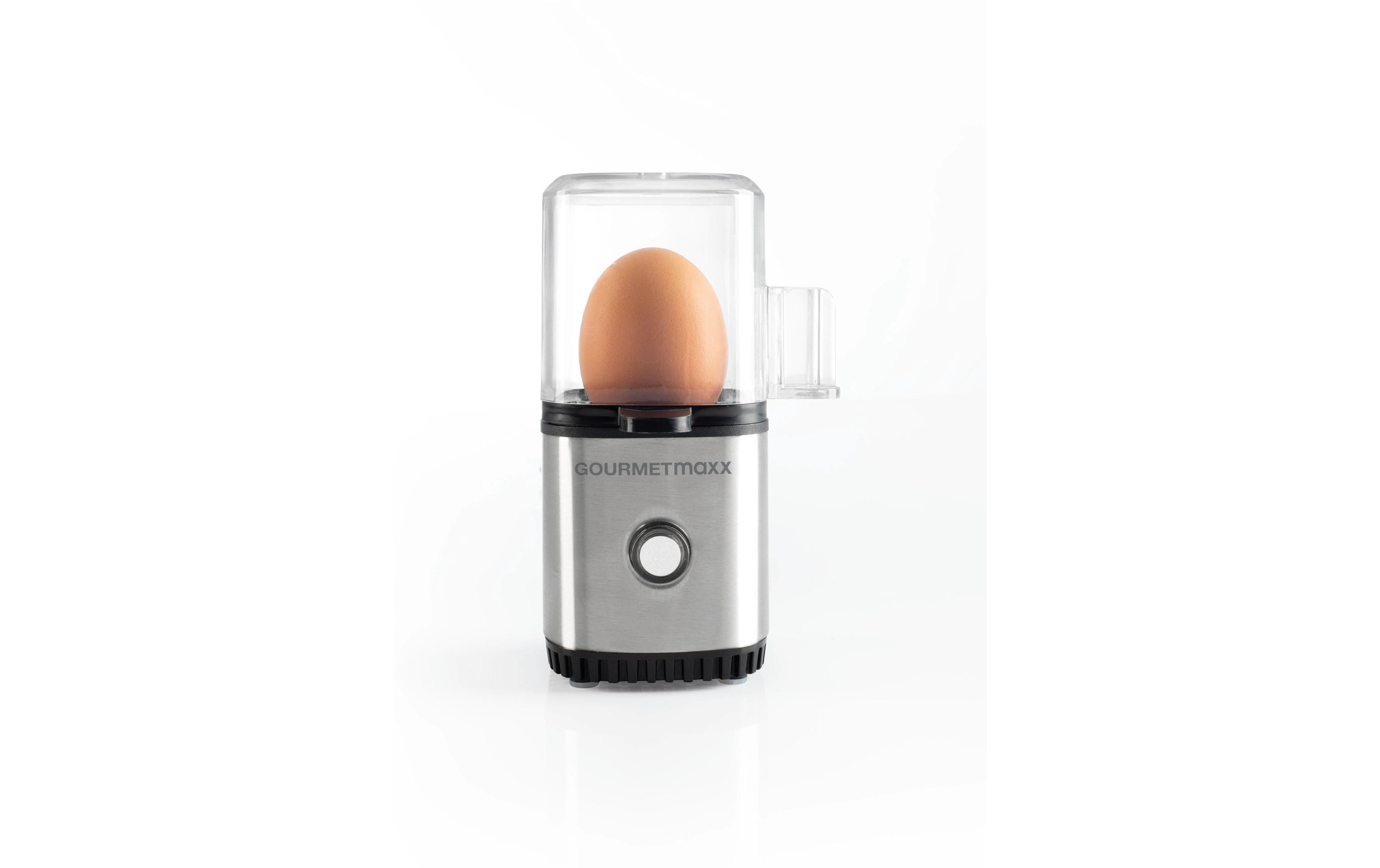 GOURMETmaxx Eierkocher 1 Ei 70W 70W,1 Ei, Edelstahl