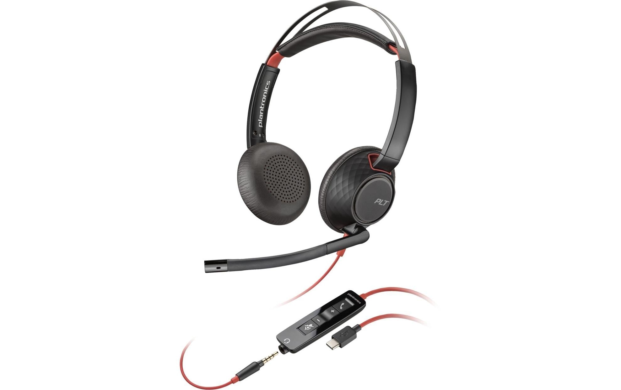 Poly Blackwire 5220 Stereo,3.5mm+USB-C/A