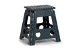 Zeller Present Klapphocker Anthrazit Kunststoff, 38.5x31.5x39 cm