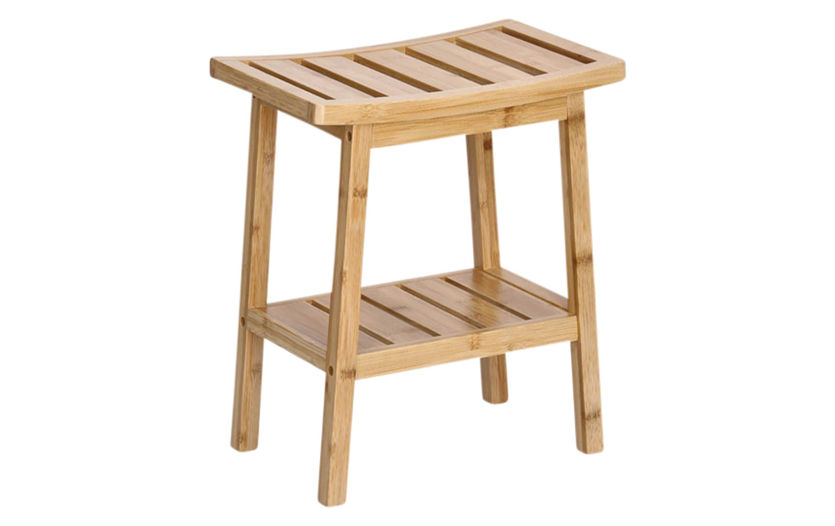 Zeller Present Hocker Bambus, 40x25x46 cm