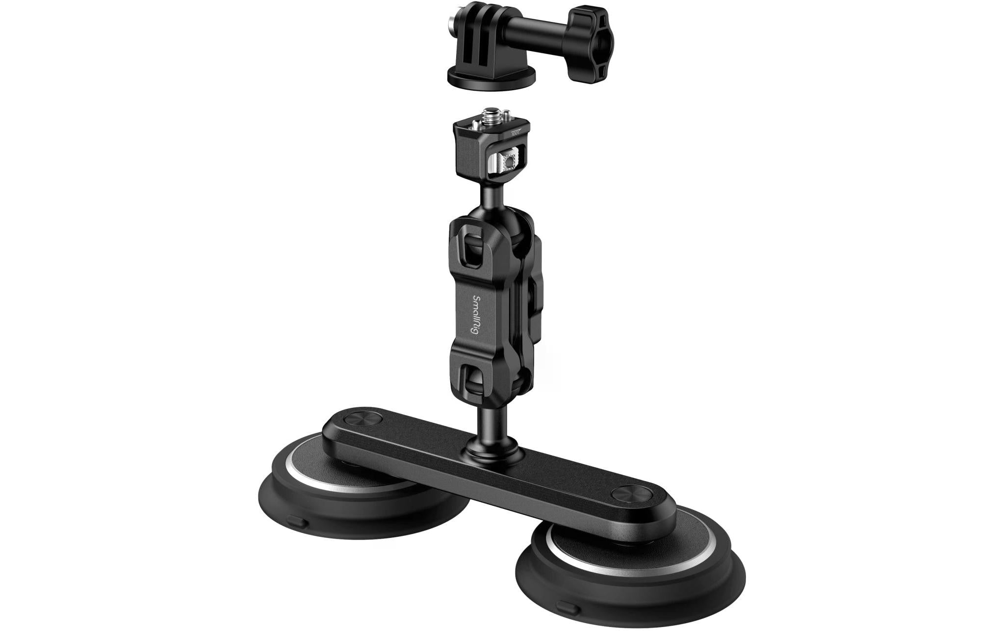 SmallRig Dual Magnetic Suction Cup Mounting Support Kit for Action Cameras