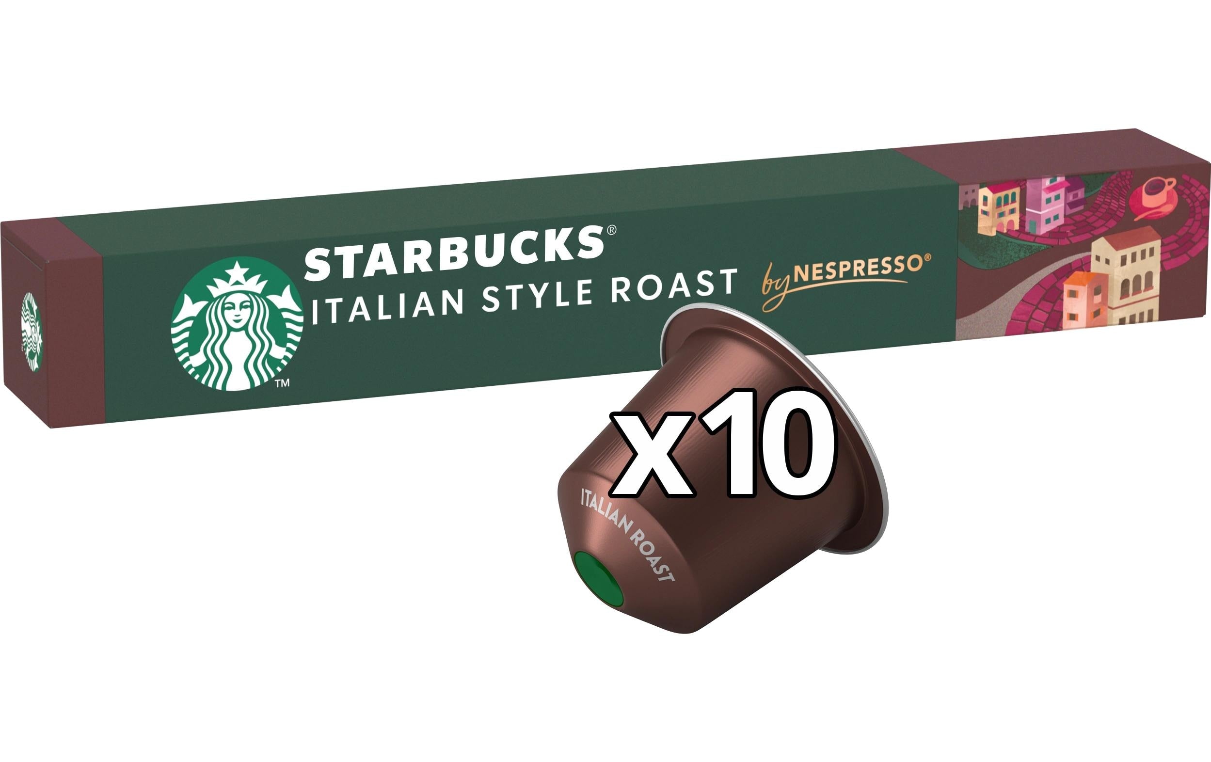 Starbucks Italian Dark Roast 10 Nespresso Kapseln