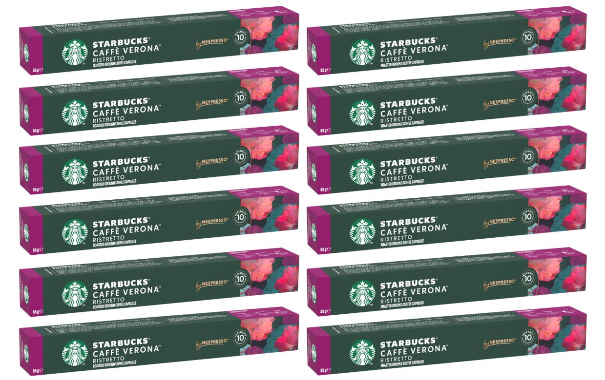 Caffè Verona Nespresso Dark Roast 12x10 Kapseln