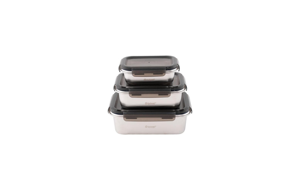 Outwell Camper Food Box Set Grün Grau, 41x28x6cm