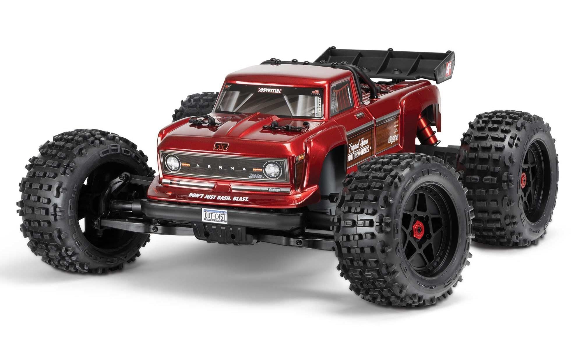 ARRMA ST.TRUCK OUTCAST 4S 1:10 4WD EP RTR, RED