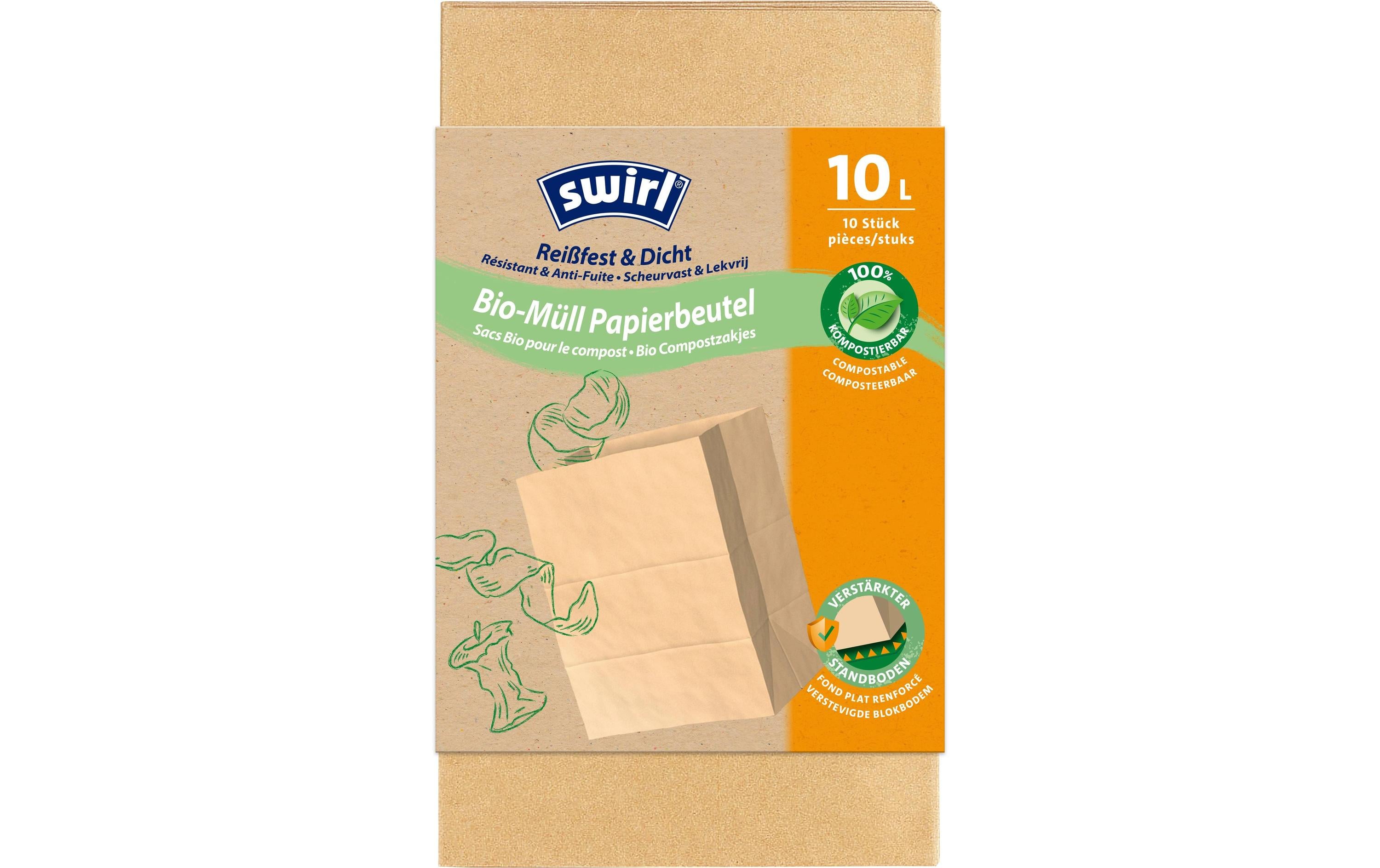 Swirl Bio-Müll Papier 10 L 10 Stück