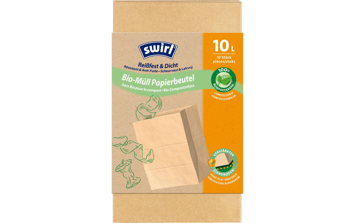 Swirl Bio-Müll Papier 10 L 10 Stück