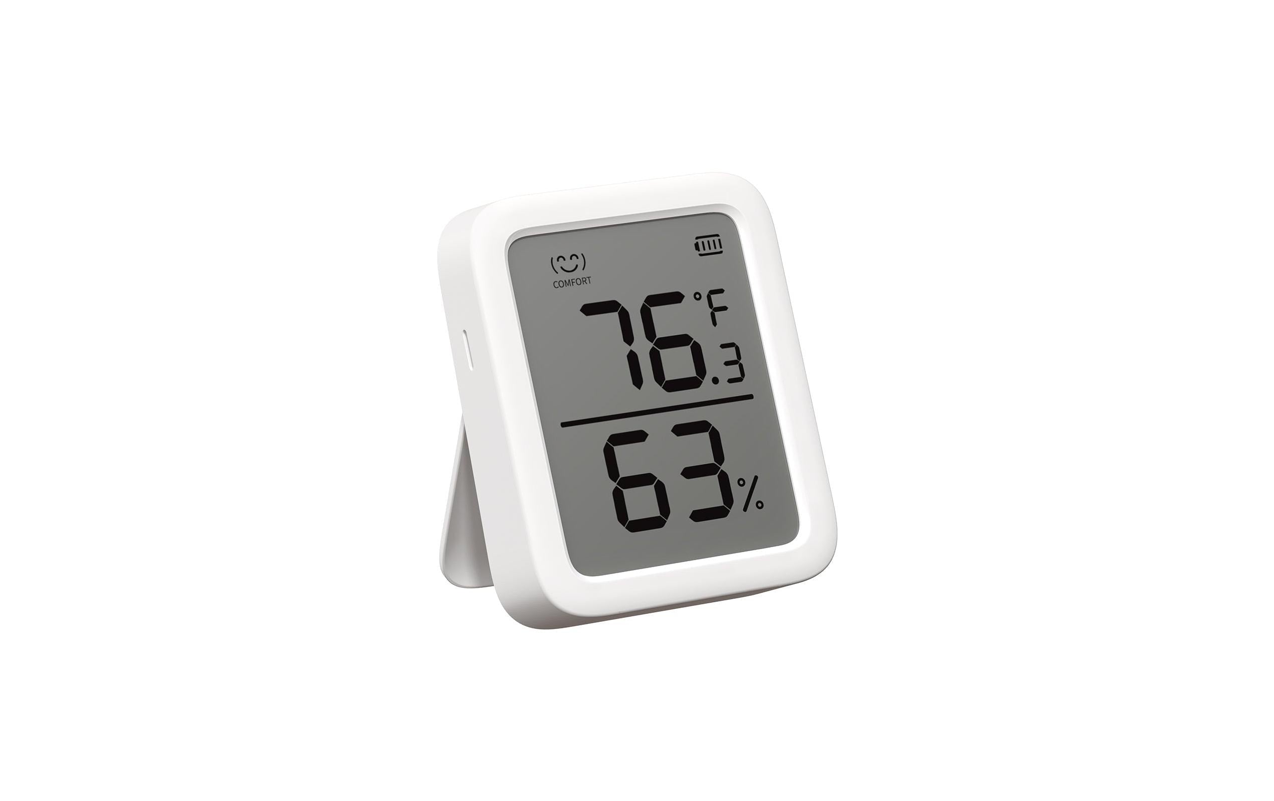 SwitchBot Smartes Innen-Thermometer Weiss, Bluetooth