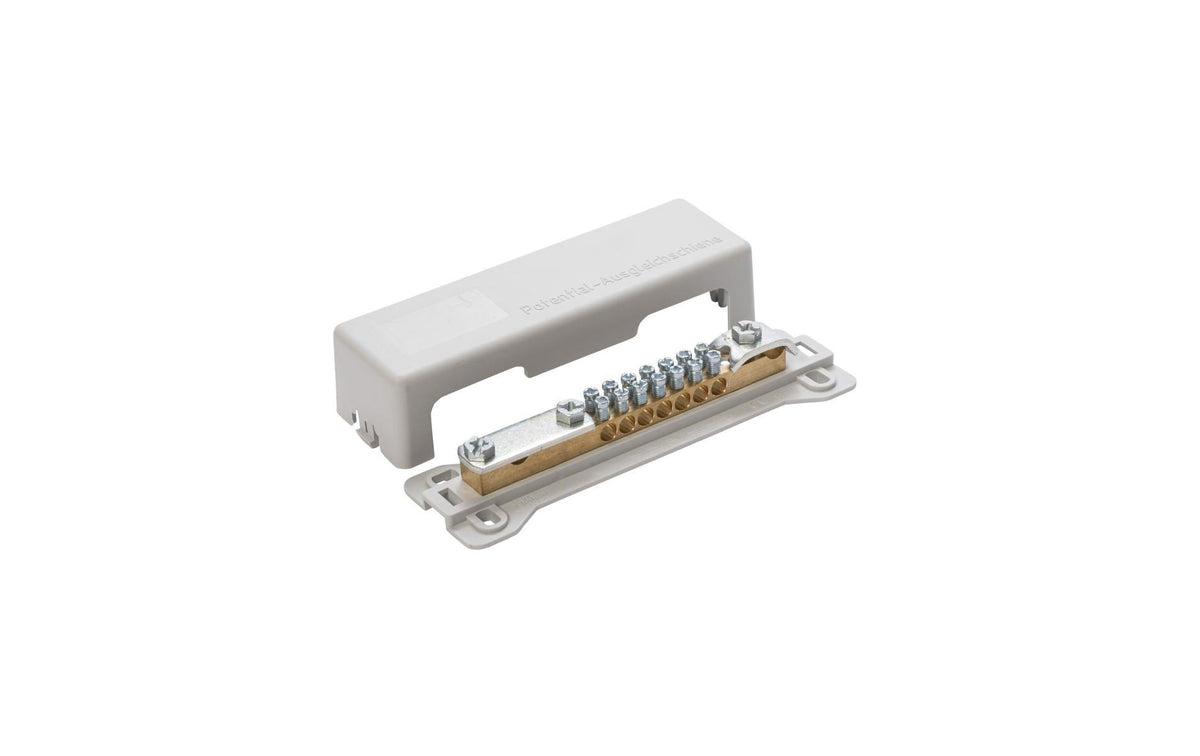 Elbro Potenzialausgleichschiene 7-Klemmen 2.5-50mm² grau
