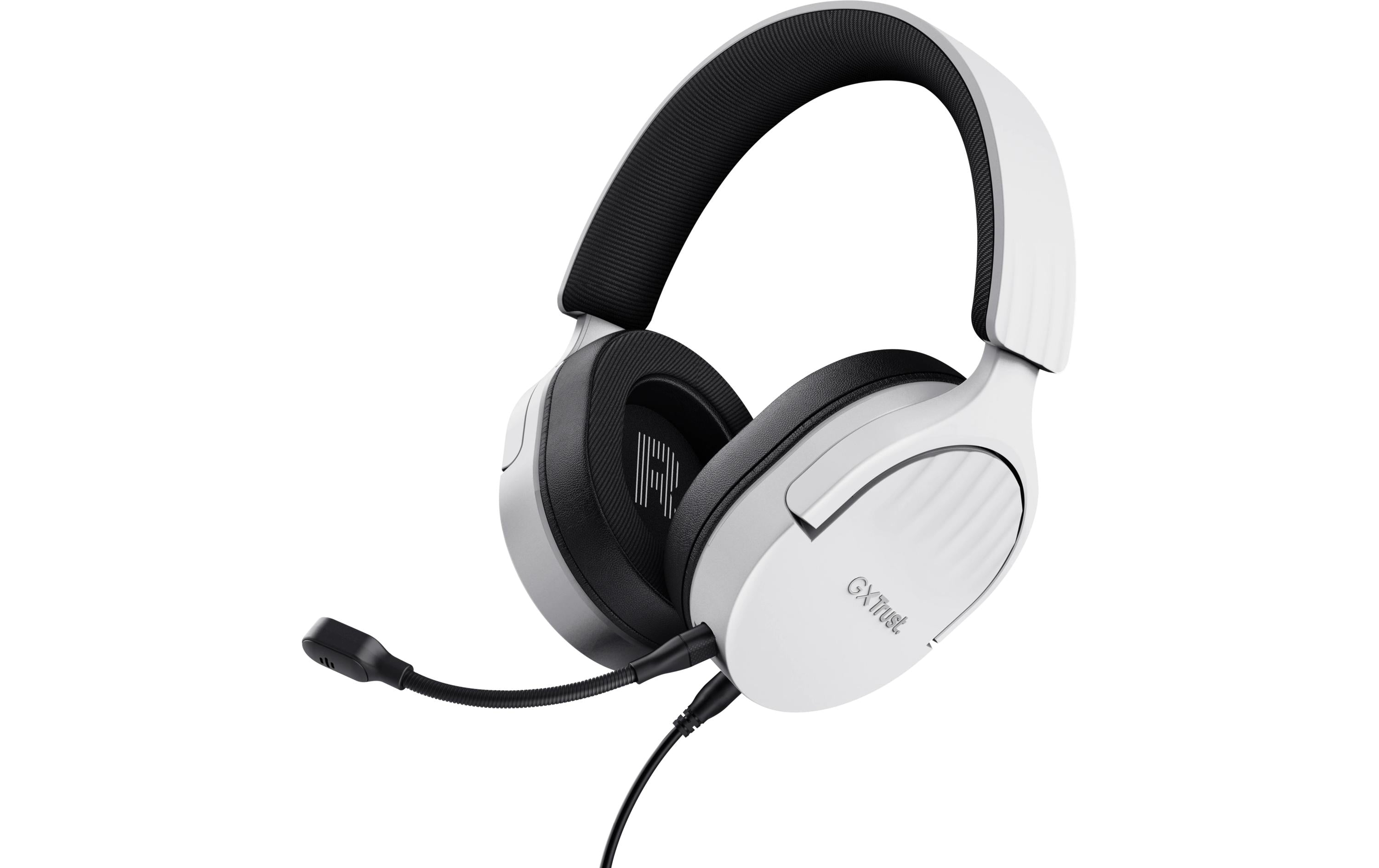 Trust GXT489 FAYZO Gaming Headset weiss white