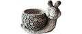 Colibri Blumentopf Schnecke Polyresin, 35 x 22.3 x 26.2cm
