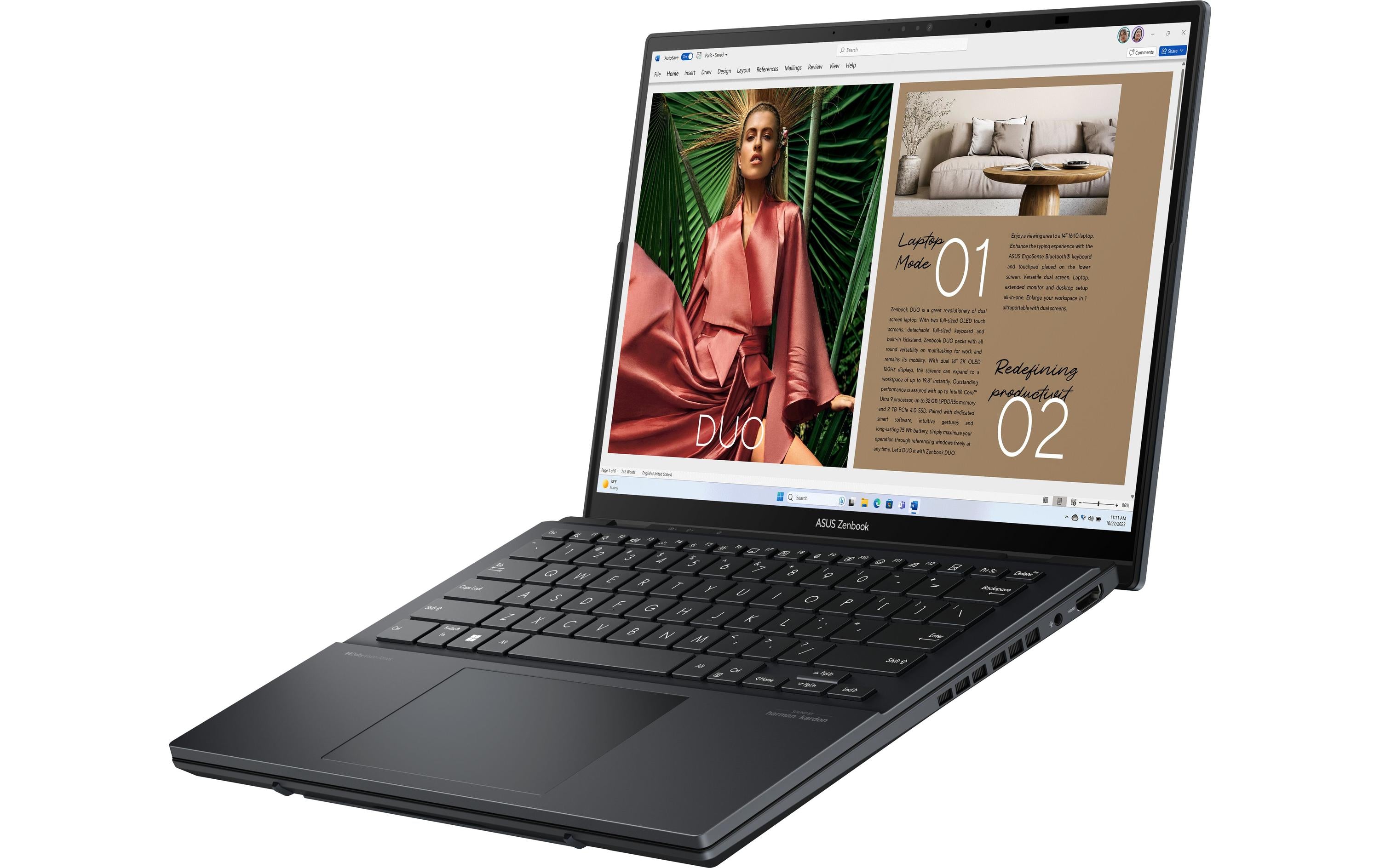 ASUS UX8406CA-PZ961W, Ultra 9 285H, W11-H