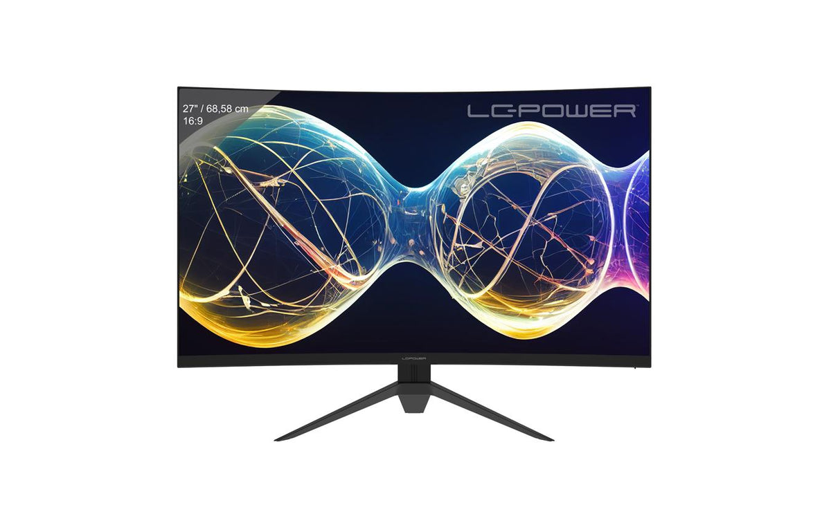 LC-M27-FHD-165-C-V3, 27" Curved, 165 1920x1080, 1ms,, DP, 2x HDMI 1.4/1x DP 2.0