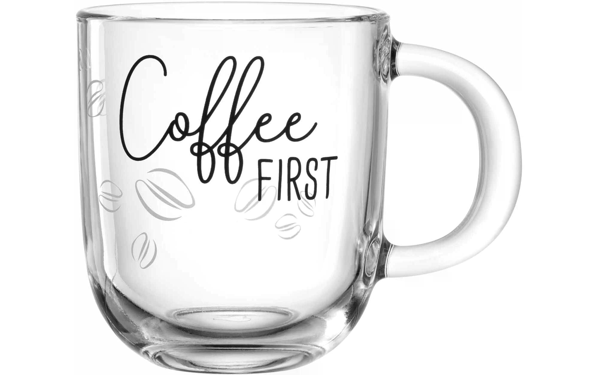 Leonardo Tasse Ufficio 400ml Coffee first 1 Stk., 9x15cm, Nutzvol. 400ml