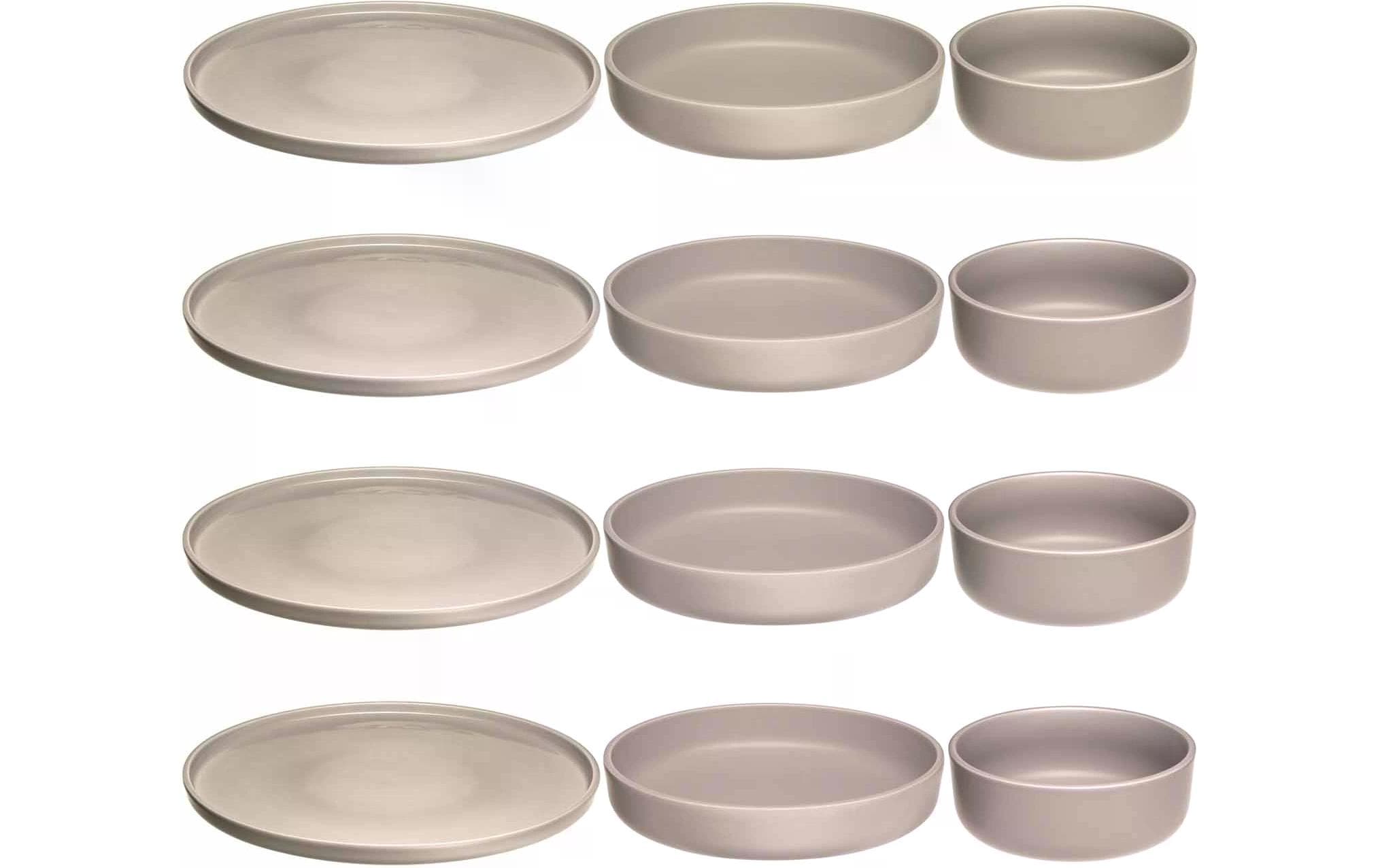 Leonardo Set Roma 12tlg beige Set 12-teilig