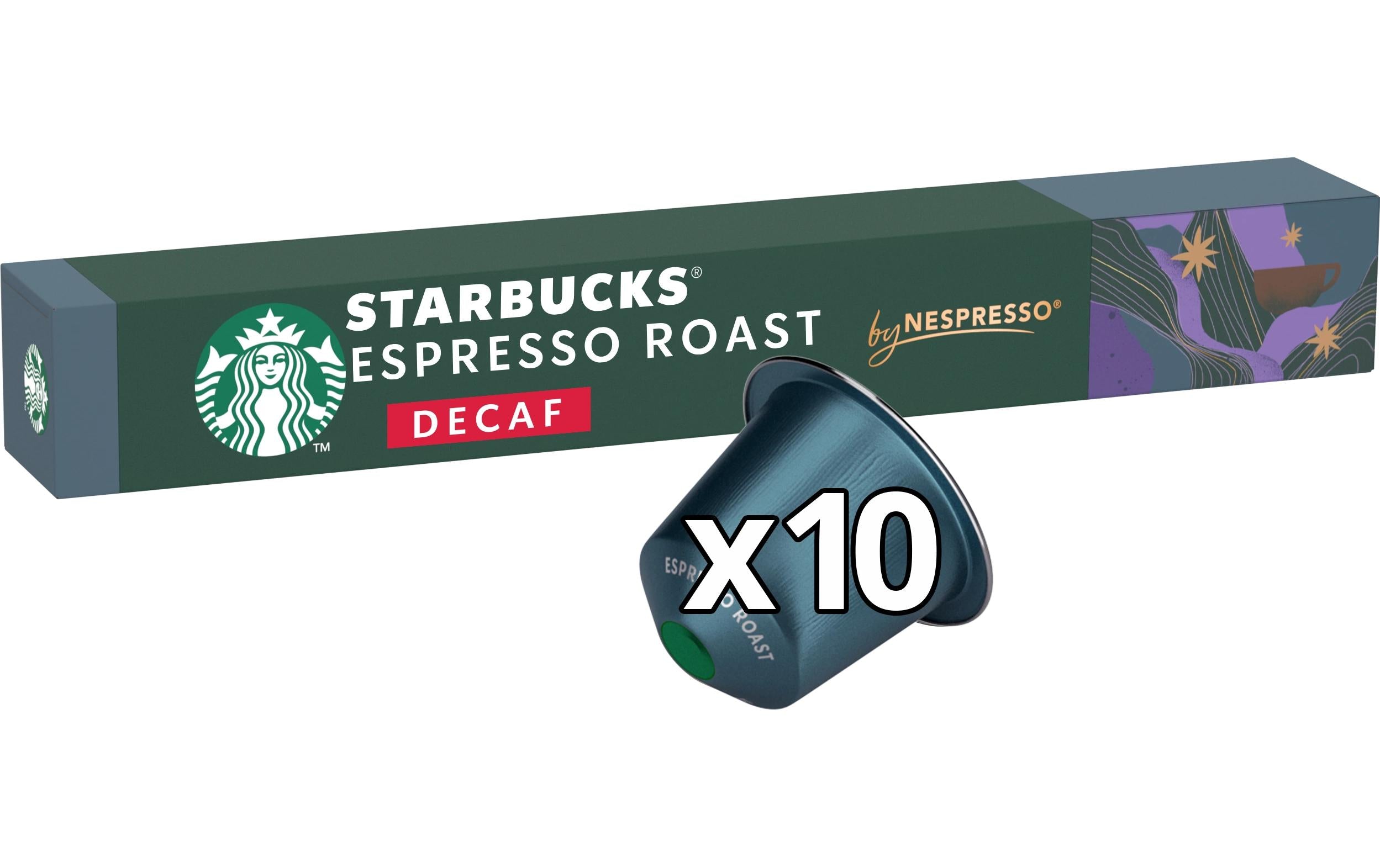 Espresso Roast Nespresso Dark Roast Decaf 10 Kapseln
