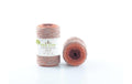 DMC Nova Vita 4 Baumwollgarn 2 mm rot melliert,250 g, 200 m, 80% CO, 20% PES