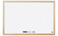 Bi-Office Whiteboard Basic 60x40cm Holzrahmen