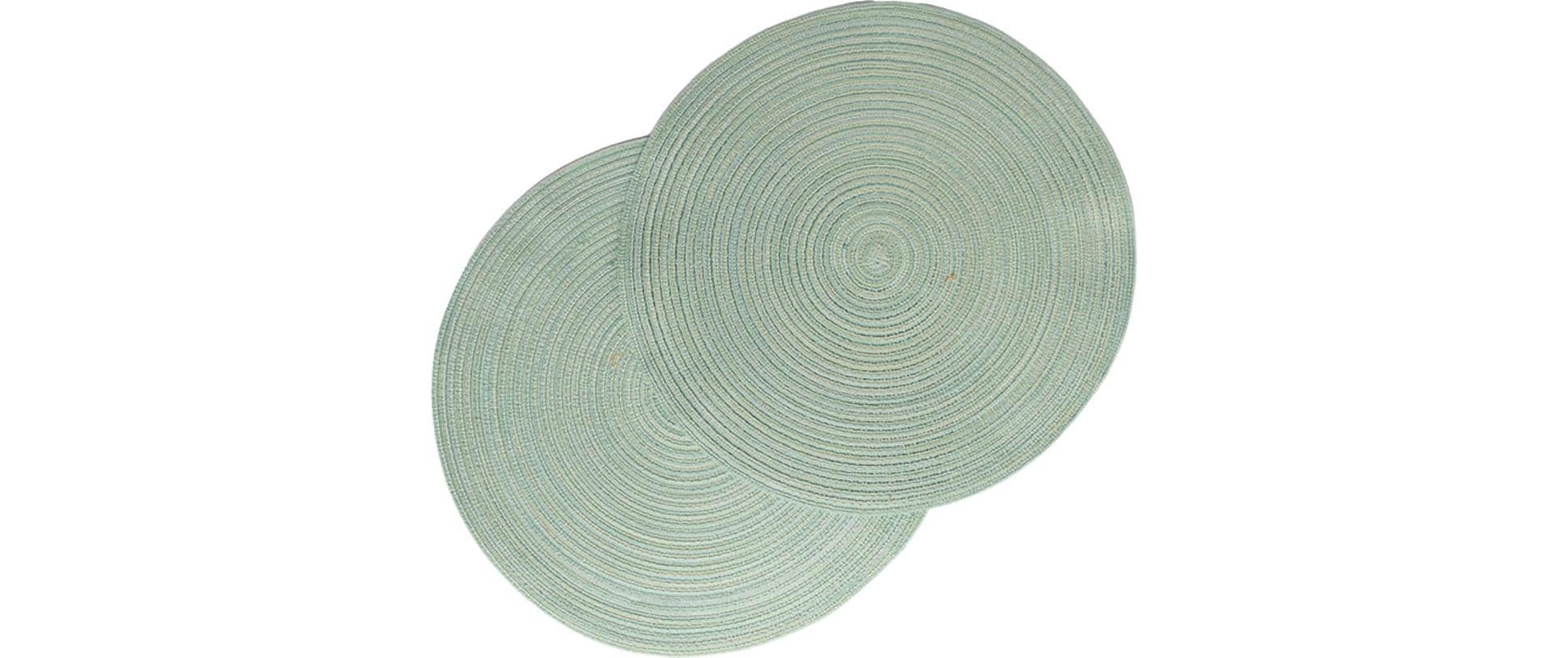 Pichler Tischset Samba-2er jade 38x38cm, 2 Stk