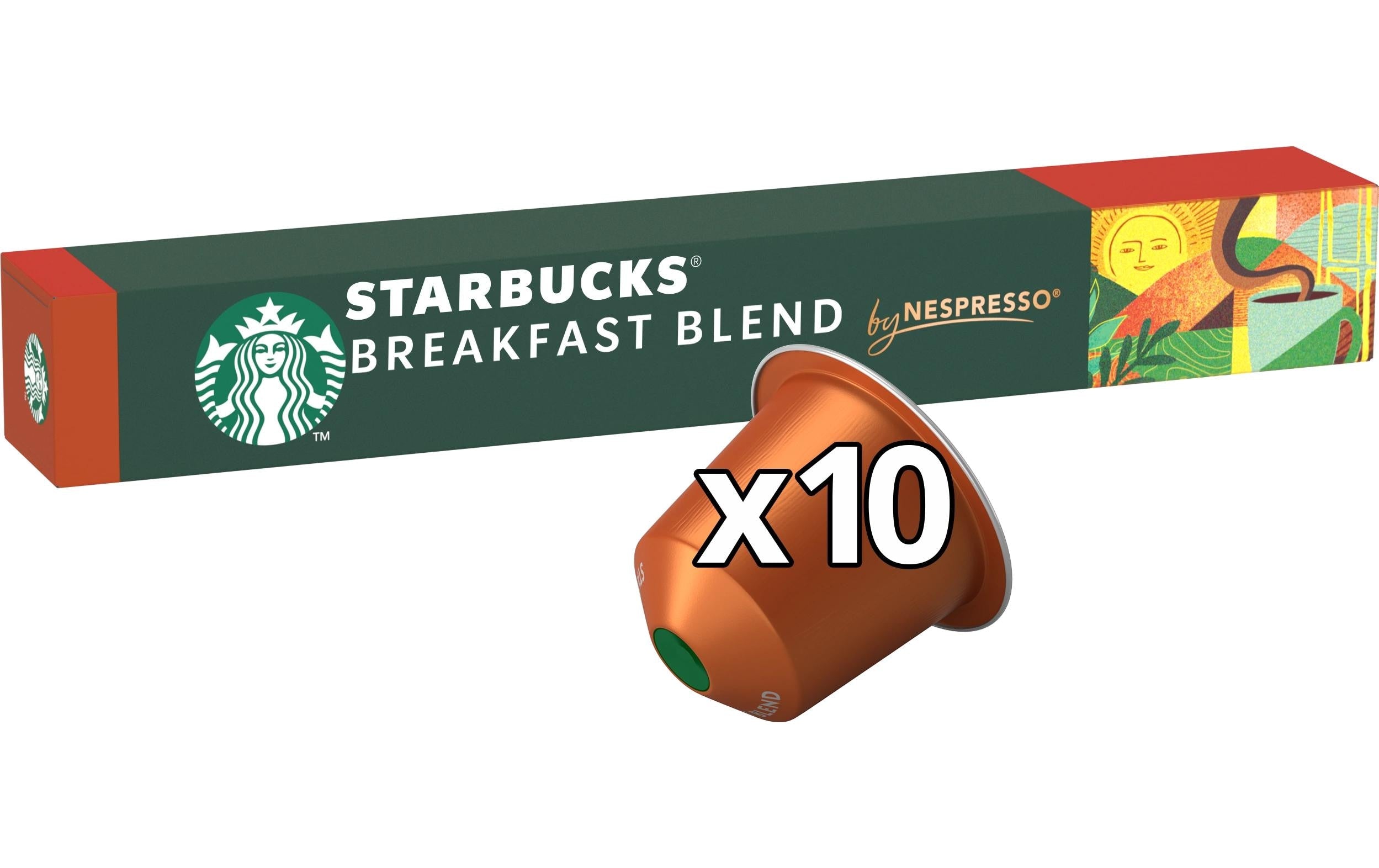 Kaffeekapseln Breakfast Blend 10 Stück