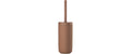 Zone Toilettenbürste UME Terracotta H:38.7cm D:10cm, Steingut