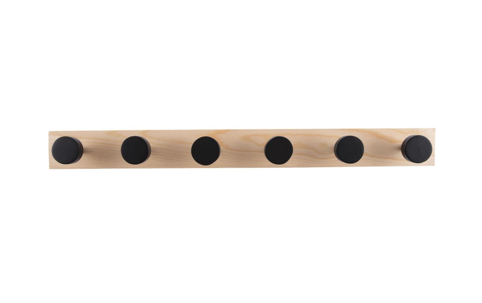 present time Garderobenl. Knobs Large Kiefernholz, 60x6cm (BxL)