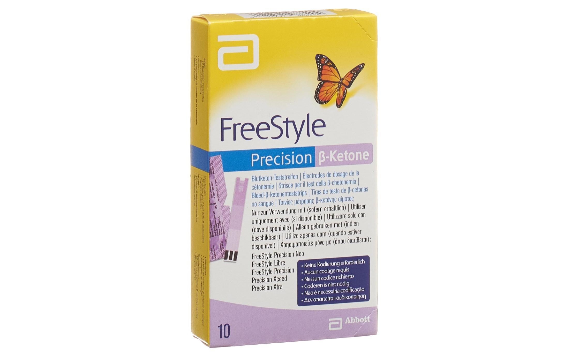 Freestyle Precision Ketone Box 10 Stück