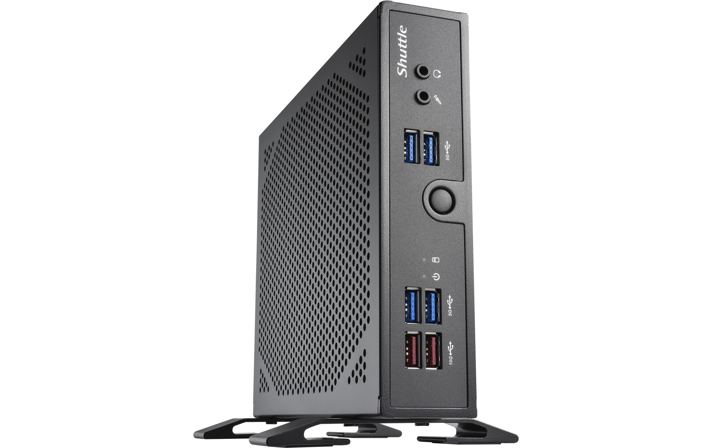 Shuttle Barebone DS50U7, schwarz Intel i7-1355U, 2x DDR5 SO-DIMM 5200