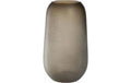 Leonardo Vase Trogolo 40 cm Glas. H: 40cm, D:23cm, Taupe