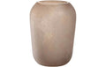 Leonardo Vase Trogolo 22 cm Glas. H: 22cm, D:16cm, Beige