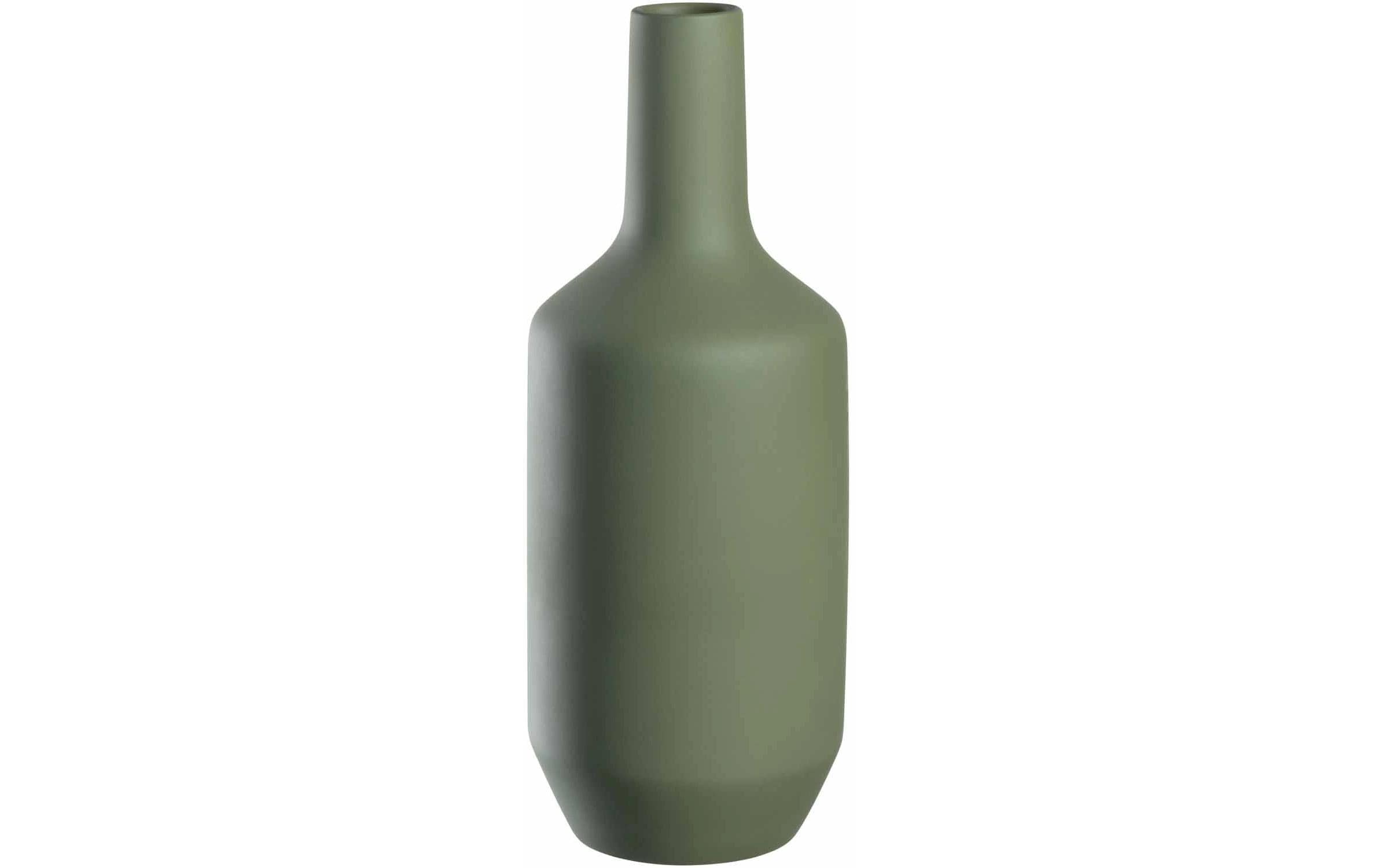 Leonardo Vase Milano 40 cm Keramik, H: 40cm, D: 15cm, 3.8 Liter, Grün