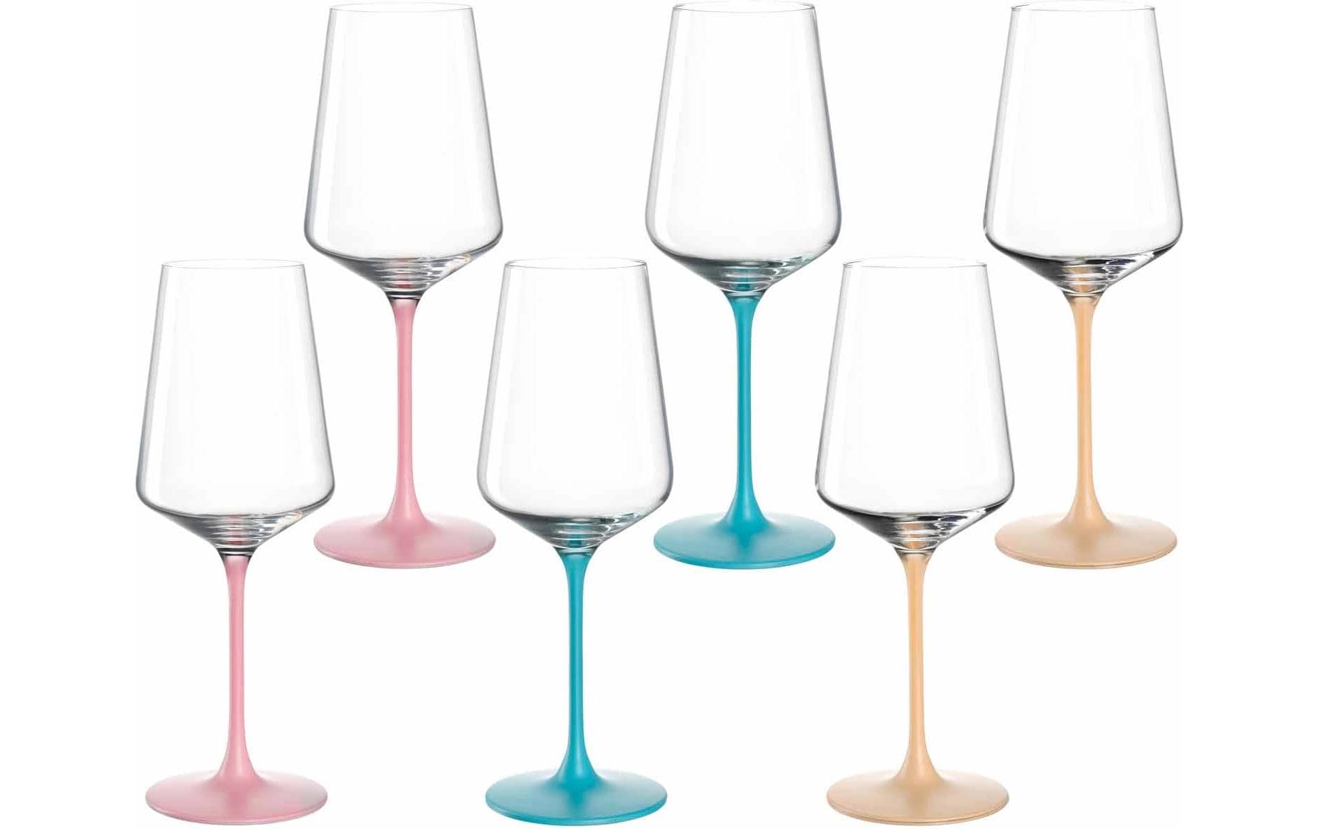 Leonardo Kelchglas BRERA 400ml farb.sort 6 Stk., je Farbe 2 Stk., Vol.400ml