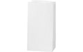 Creativ Company Papiertüten Weiss Glitzer 8 Stück, 17 x 6 x 12 cm