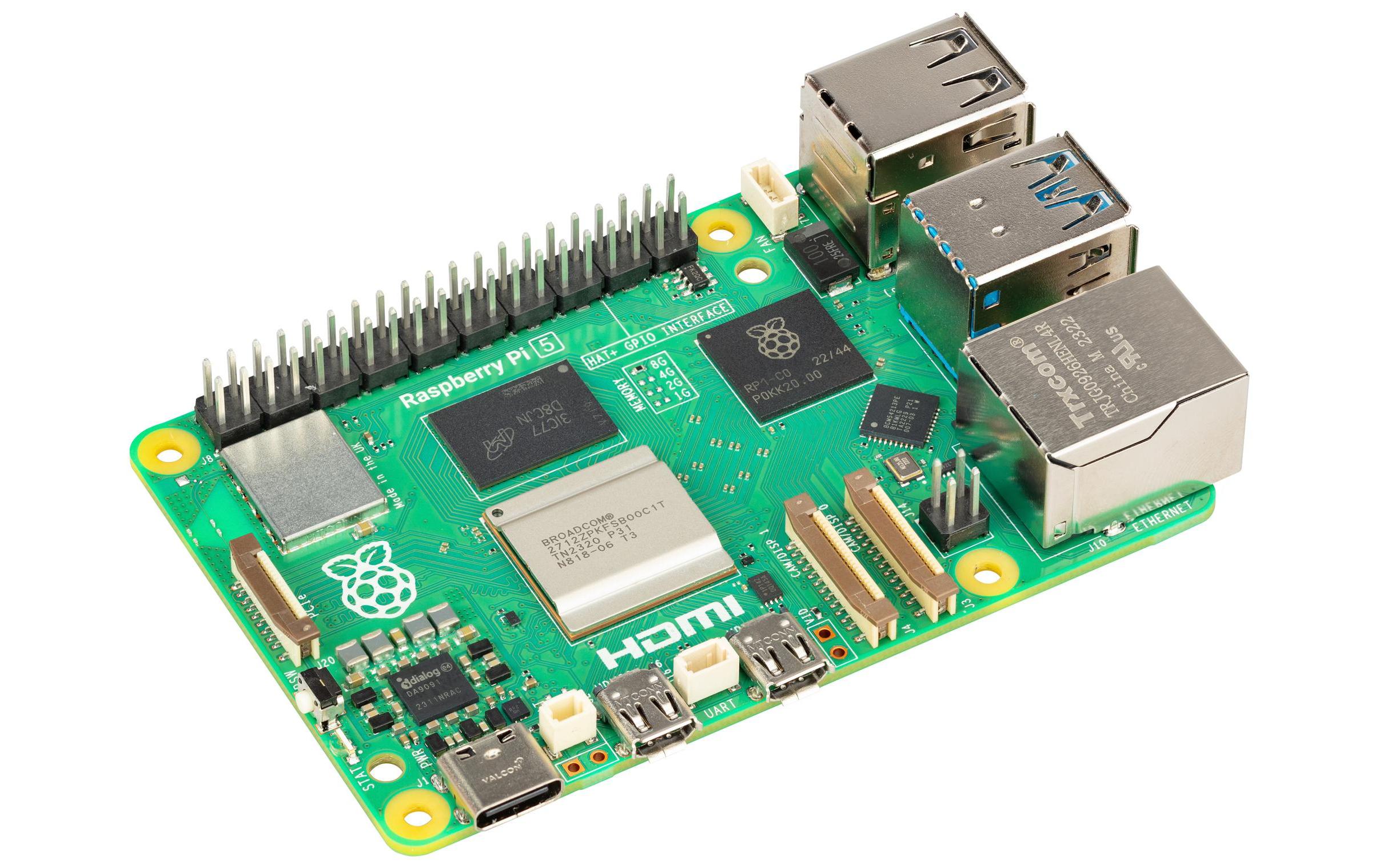 Raspberry Pi 5 SC1112, 8GB BCM2712, 2x Micro-HDMI, USB 3.0