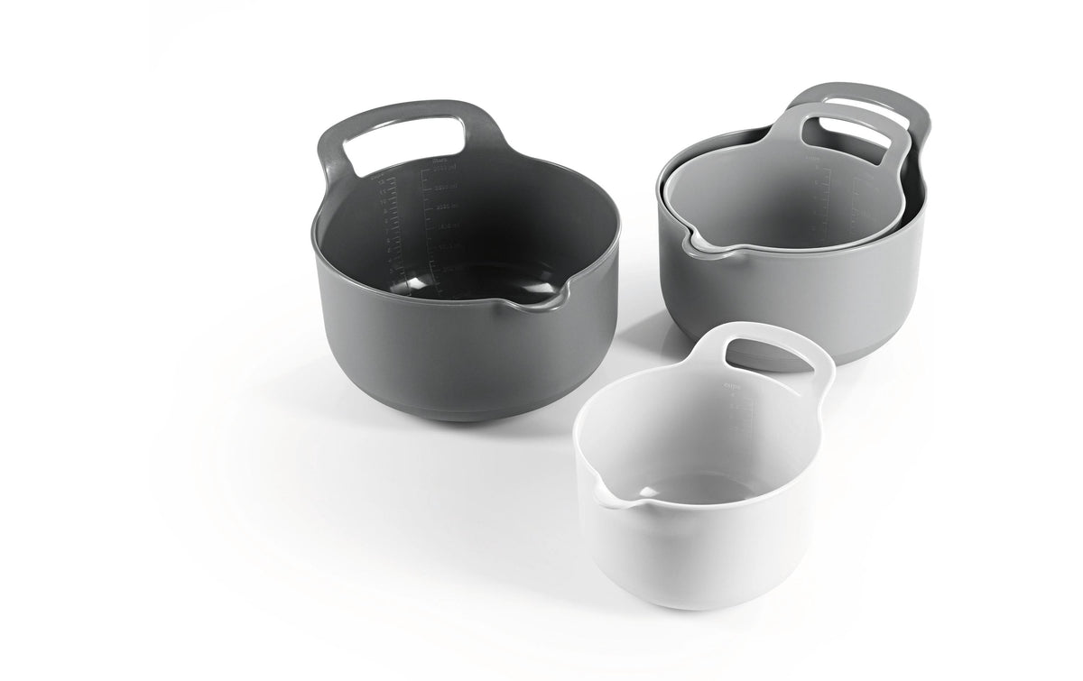 GOURMETmaxx Schüsseln Set 4 Teilig 1, 1.5, 2 und 3 Liter, BPA Frei, Spülm.Taug