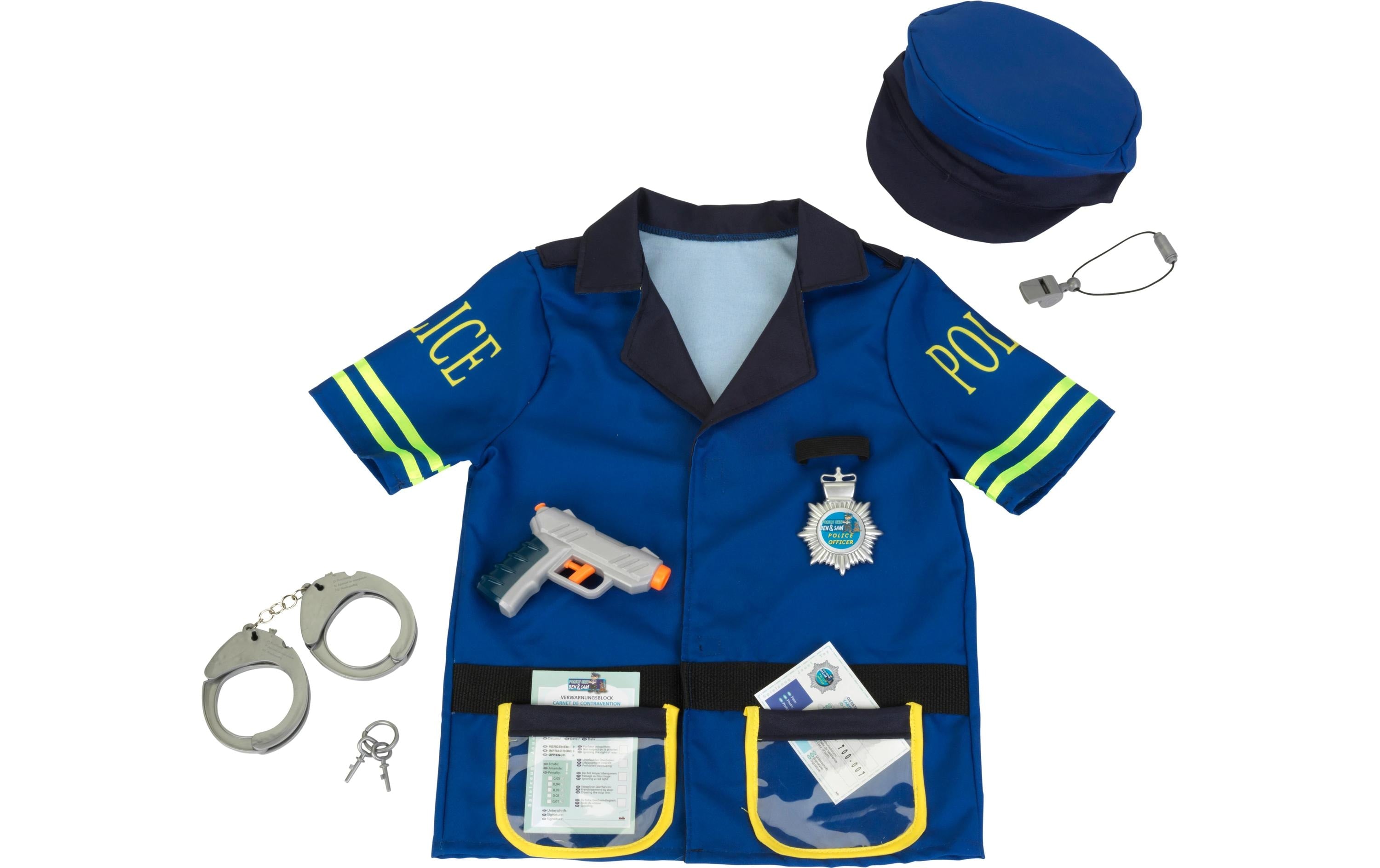 Klein-Toys PRO Polizeikostüm mit Zubehör