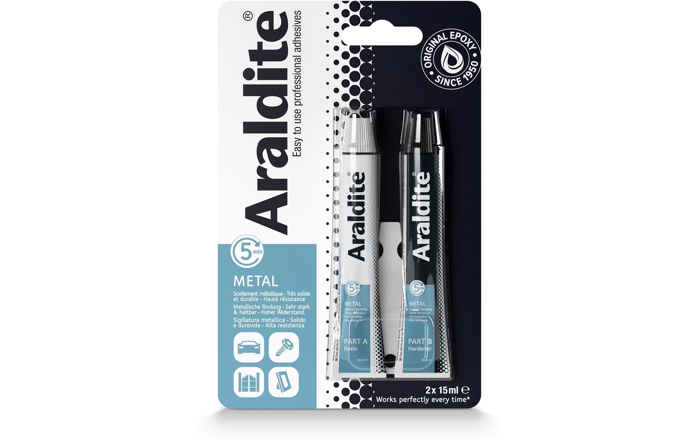 Araldite Metal, Tuben 2x 15ml
