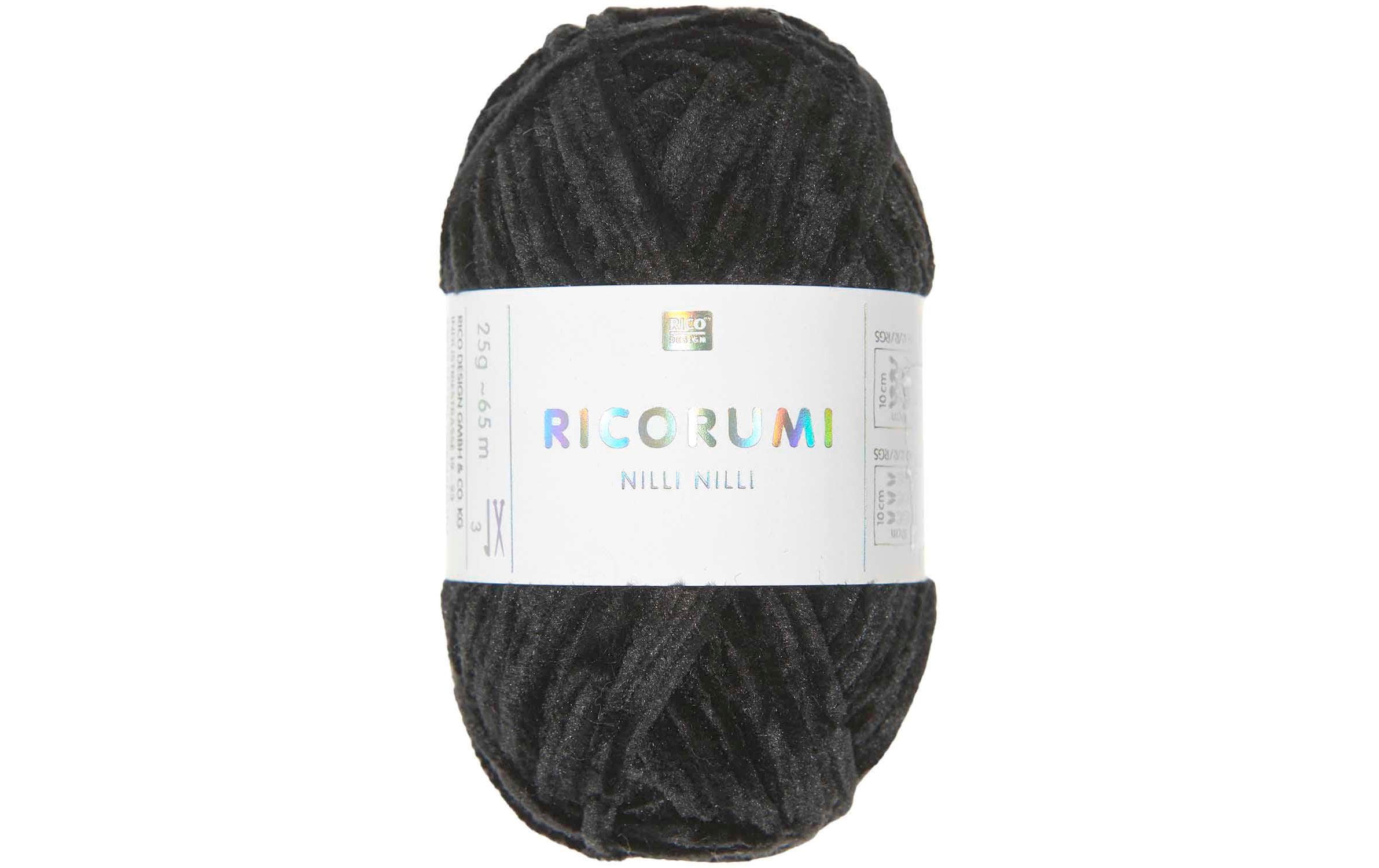 Rico Ricorumi Nilli Nilli schwarz 25 g, 65 m, 100 % PES