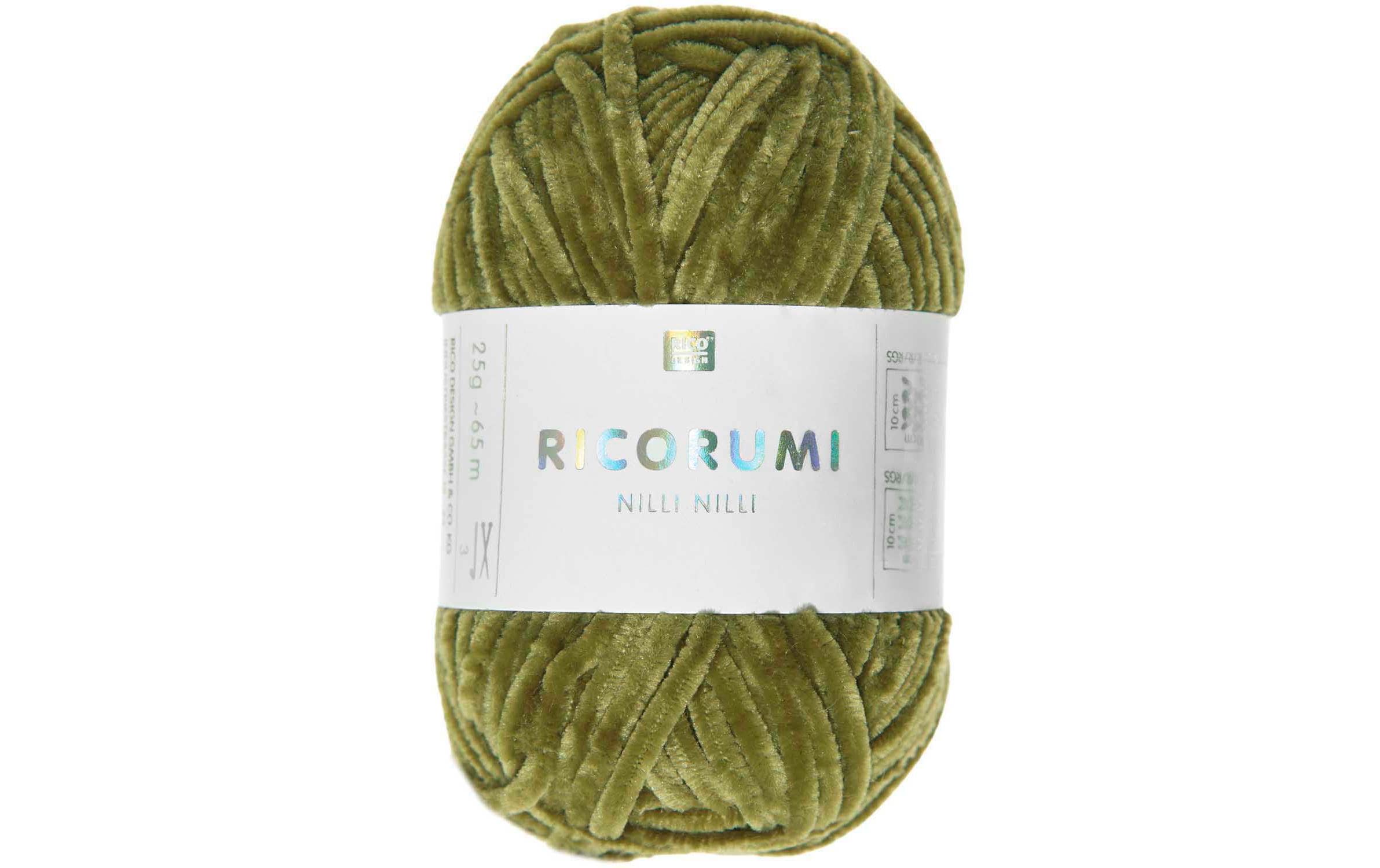 Rico Ricorumi Nilli Nilli oliv 25 g, 65 m, 100 % PES