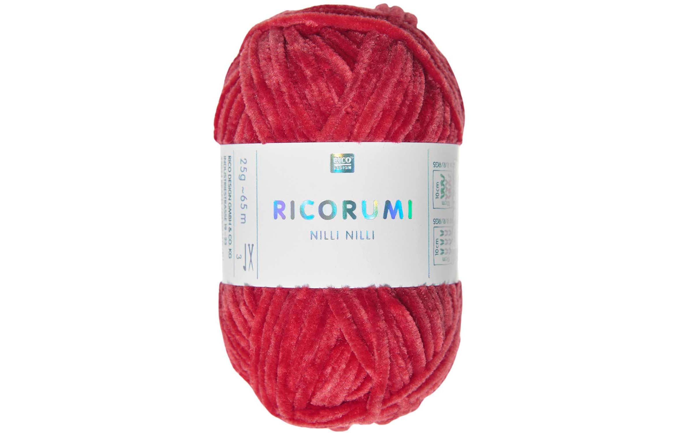 Rico Ricorumi Nilli Nilli rot 25 g, 65 m, 100 % PES