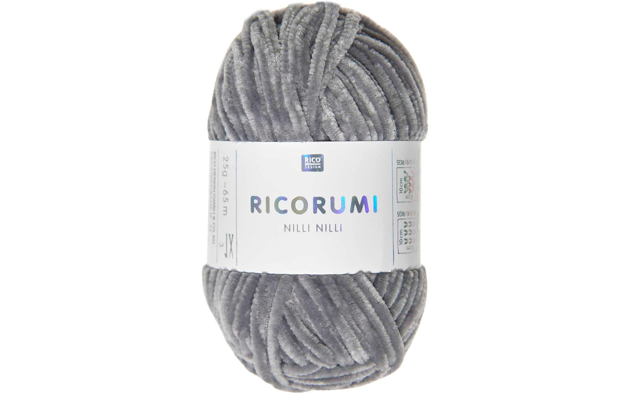 Rico Ricorumi Nilli Nilli grau 25 g, 65 m, 100 % PES