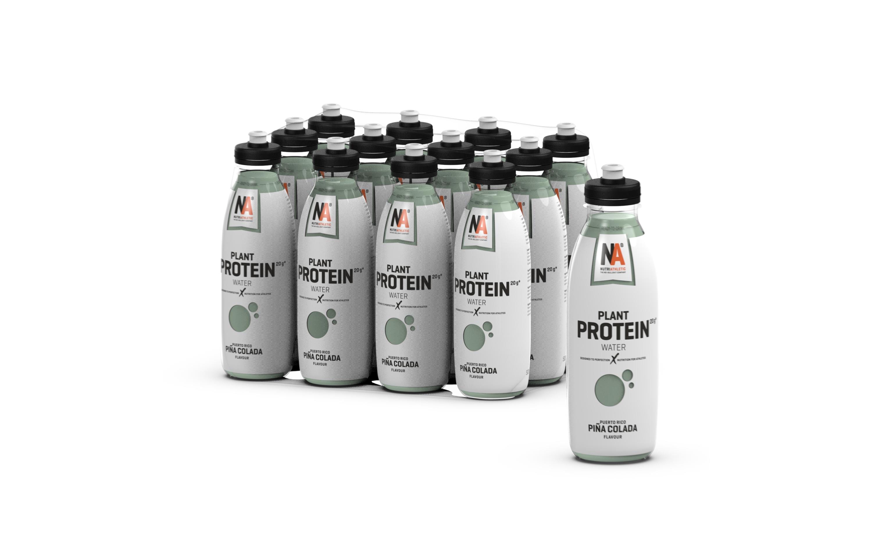 NutriAthletic PlanProtein Water Pina Colada,12 Stück