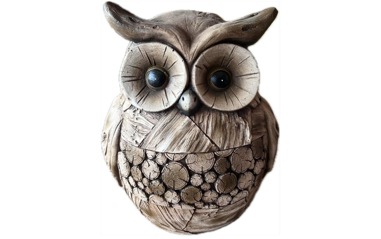 Colibri Dekofigur Eule Polyresin, 55 x 28 x 34cm