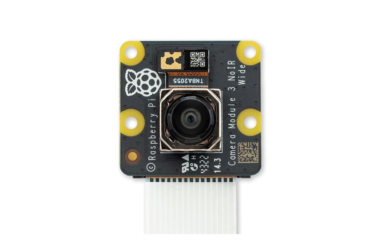 Raspberry Pi Infrared Camera Module V3 IR Nachtsichtkamera, 11,9 MPx, 120* Winkel