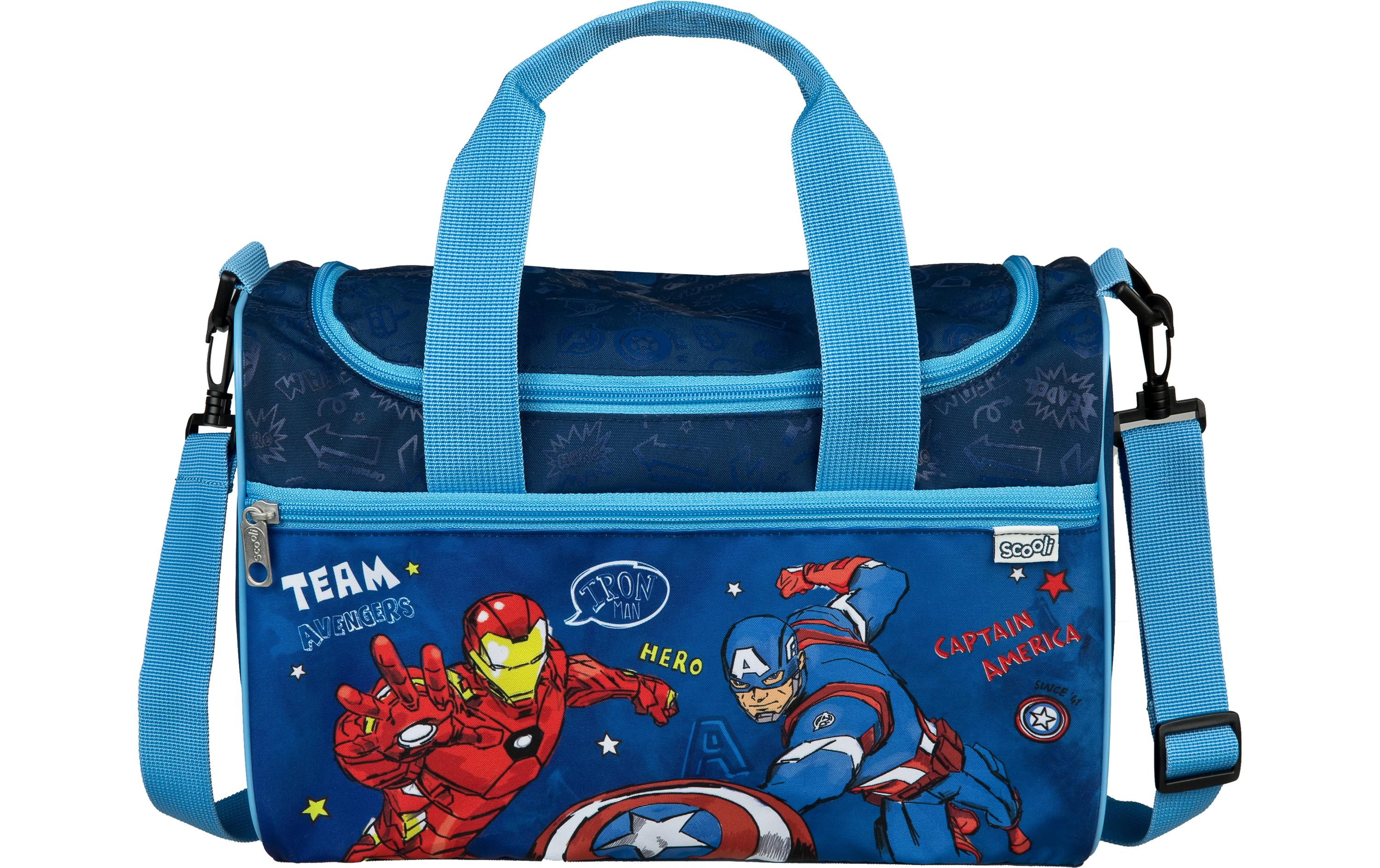 Scooli Sporttasche Avengers Polyester, 8 Liter, 33 x 22 x 10 cm